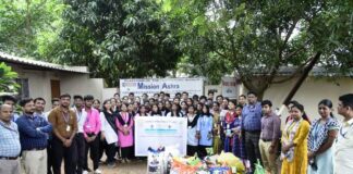 CUTM Bhubaneswar’s SoPLS marks day for Pharmacists with visit to shelter home for women
