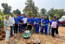 Empowering the Future: School Children Champion the Environment Through Tree Plantation Drive