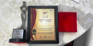 Architect Tripat Girdhar has received Indian Glory Award 2024 & Fames 60 Under 60 Awards 2024