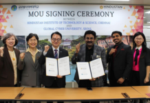 Hindustan Institute of Technology and Science Signs MoU with Global Cyber University, South Korea, Marking a Significant Milestone in Indo-Korean Educational Collaboration