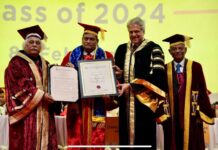 Mr. Anil Agrawal, Founder of Airox Nigen Honoured with an Honorary Doctorate Degree by Amity University