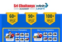 Infinity Learn and Sri Chaitanya Academy Celebrate Top Achievers in JEE Main 2025 Session 1