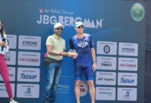 CIS Teachers Place First in the Bergman Mysore Triathlon