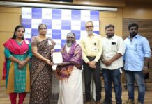 AM Jain College Felicitates Parai Virtuoso Velu Aasaan on announcement of Padma Shri Award for his Contribution towards Traditional Art