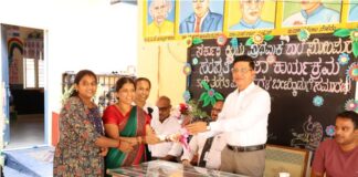 Greenwood High Donates 200 Desks and 200 Chairs to Government Primary Schools in Anekal Taluk