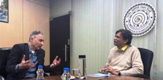 Prof. Brian Greene renowned American Physicist and Professor of Mathematics & Physics, Columbia University visits IIT Delhi and interacts with students