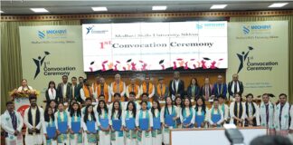Building Skills Building Careers: Medhavi Skills University Sikkim, Hosts its First Convocation Ceremony at Chintan Bhawan