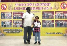 Greenwood High International School Student Wins Gold at BRDCA Chess Tournament