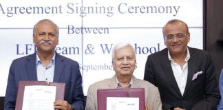 Agreement Signing between WeSchool and LfB