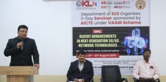 KLH Aziznagar Hosts Seminar on Recent Advancements in 5G/6G Network Technologies