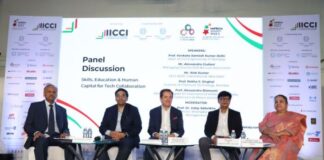 WeSchool Champions Dialogue on Tech Collaboration and Human Capital at Indo-Italian Forum
