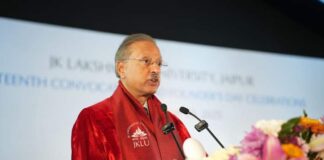 JK Lakshmipat University celebrates 13th Convocation; female graduates grab 9 out of 10 gold medals