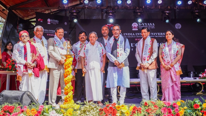All India Inter-University Women’s Yogasana Championship Inaugurated at S-VYASA Deemed to be University, Bengaluru