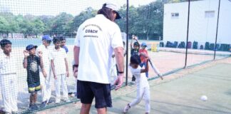 Greenwood High Students Engage in Cricket Masterclass Led by Mathew Sinclair
