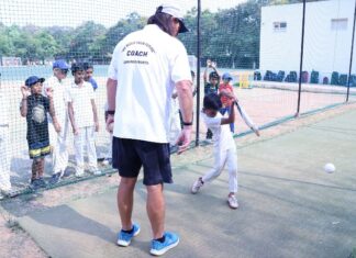 Greenwood High Students Engage in Cricket Masterclass Led by Mathew Sinclair