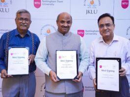 JKLU Partners with Nottingham Trent University to Expand Global Design Education Opportunities